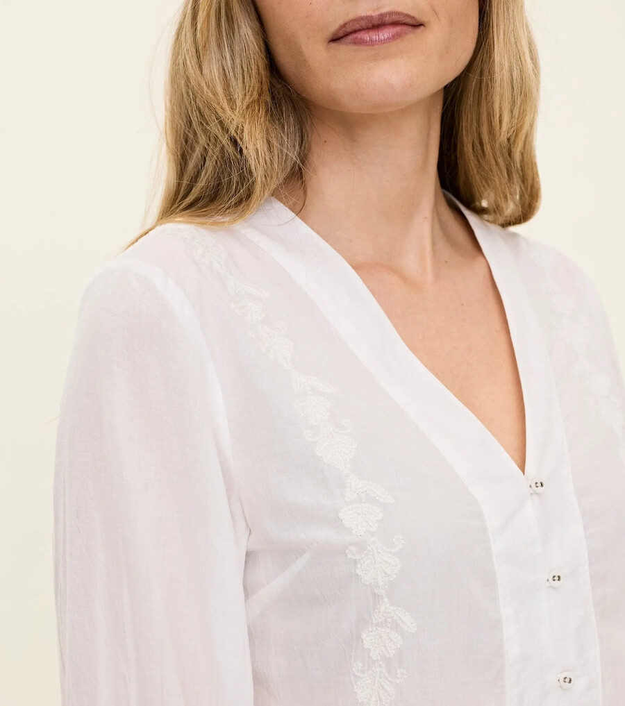 blusa de jardín