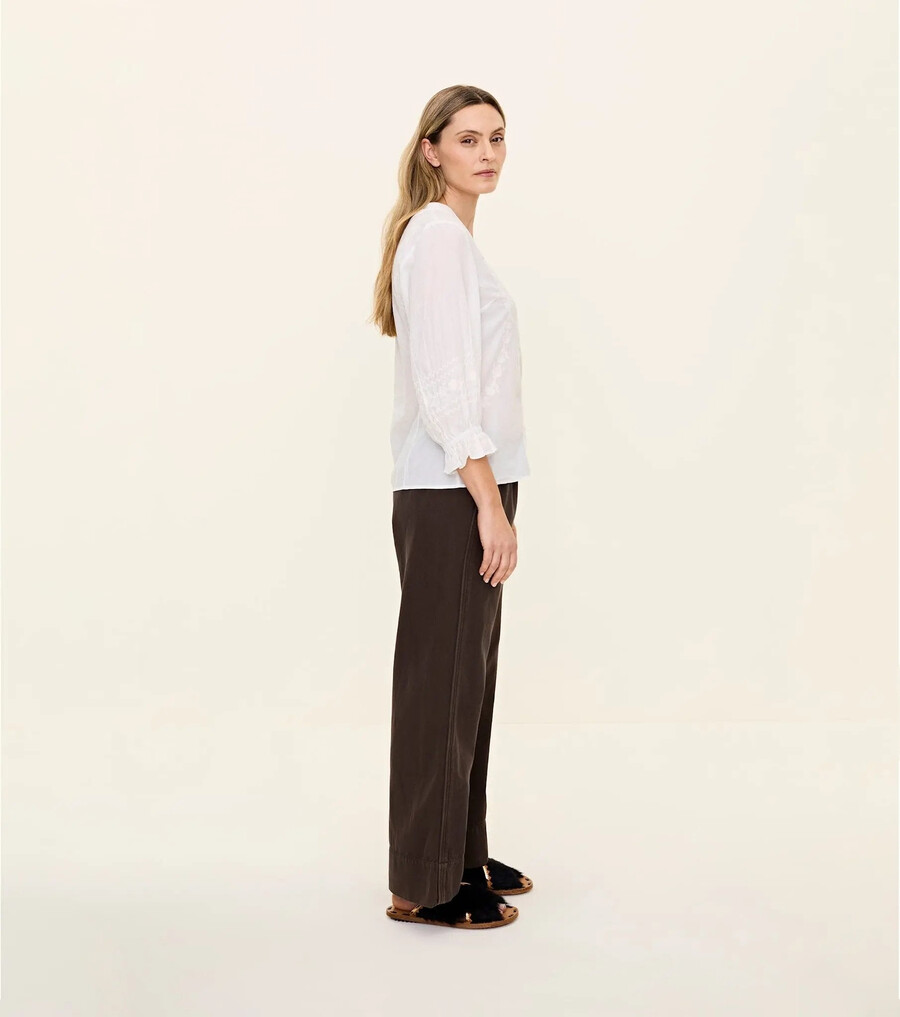 blusa de jardín