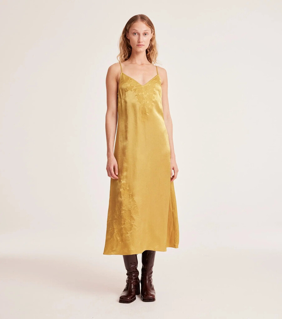 vestido lencero gina
