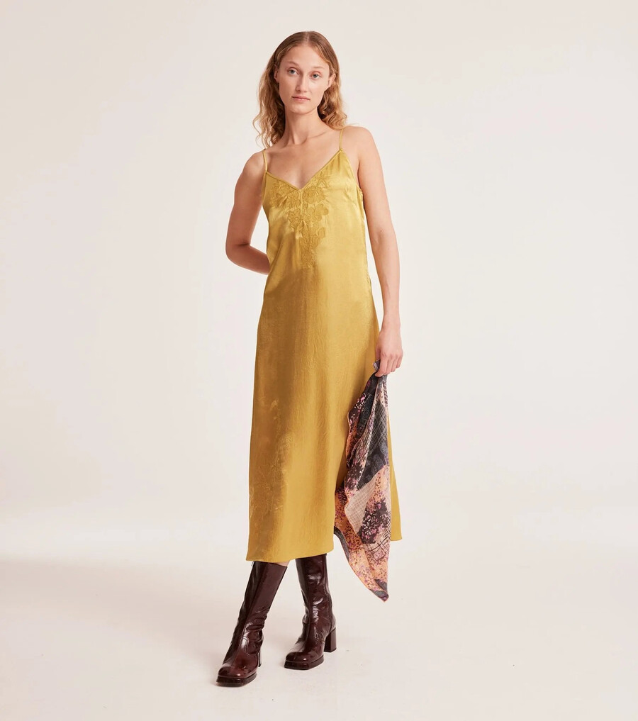 vestido lencero gina