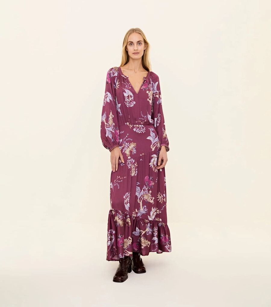 el vestido largo de fiesta
