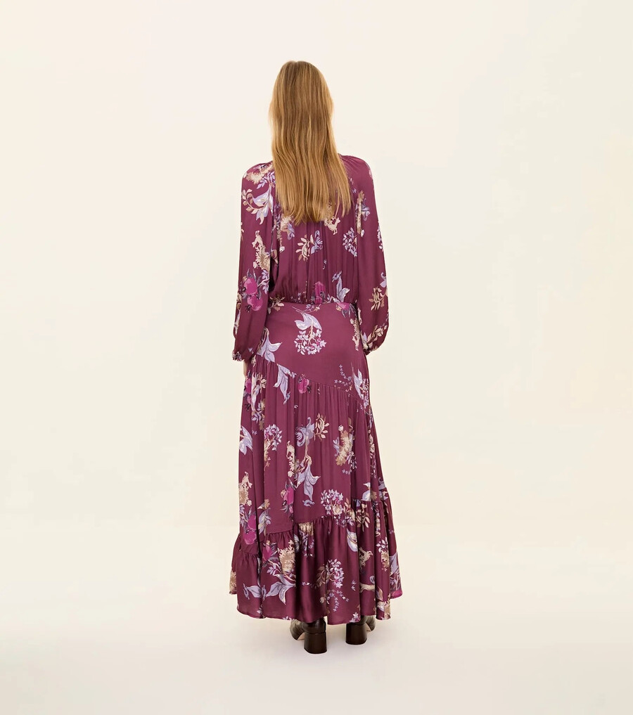 el vestido largo de fiesta