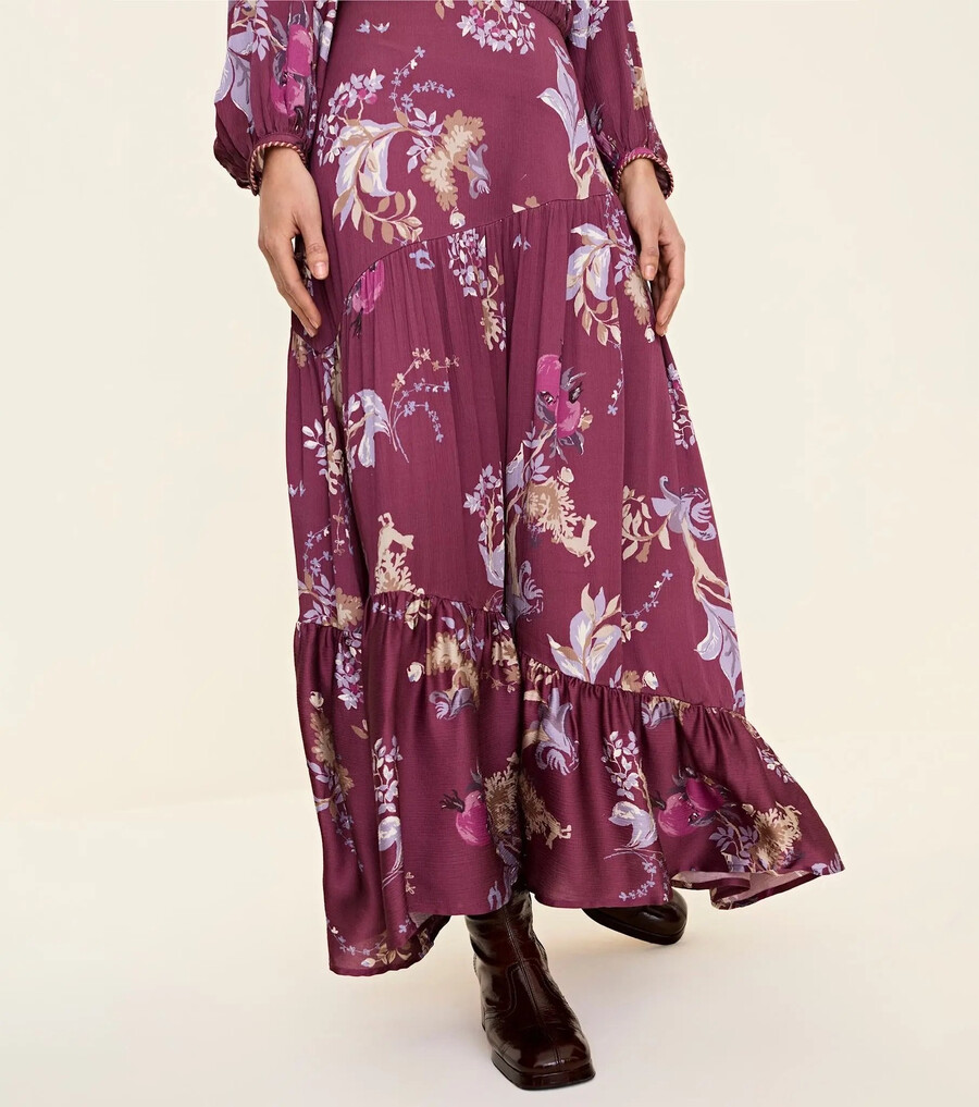 el vestido largo de fiesta