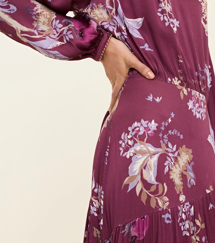 el vestido largo de fiesta