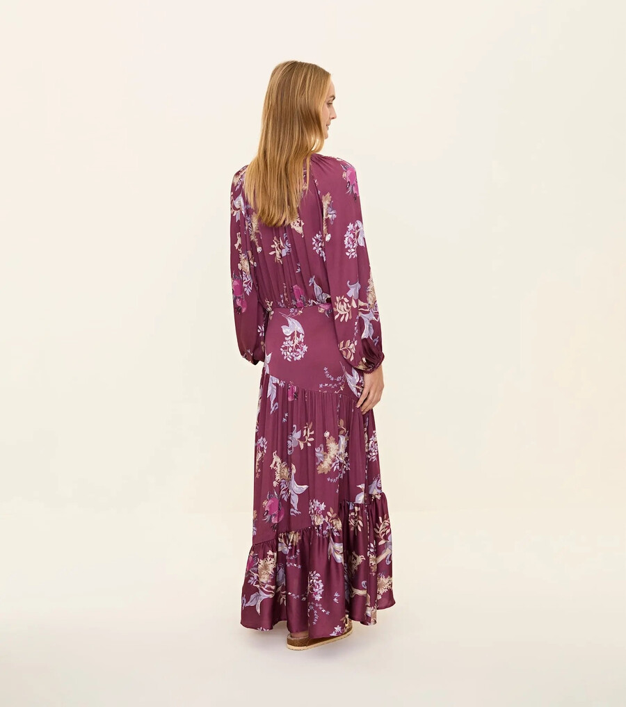 el vestido largo de fiesta
