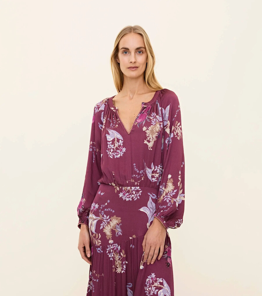 el vestido largo de fiesta