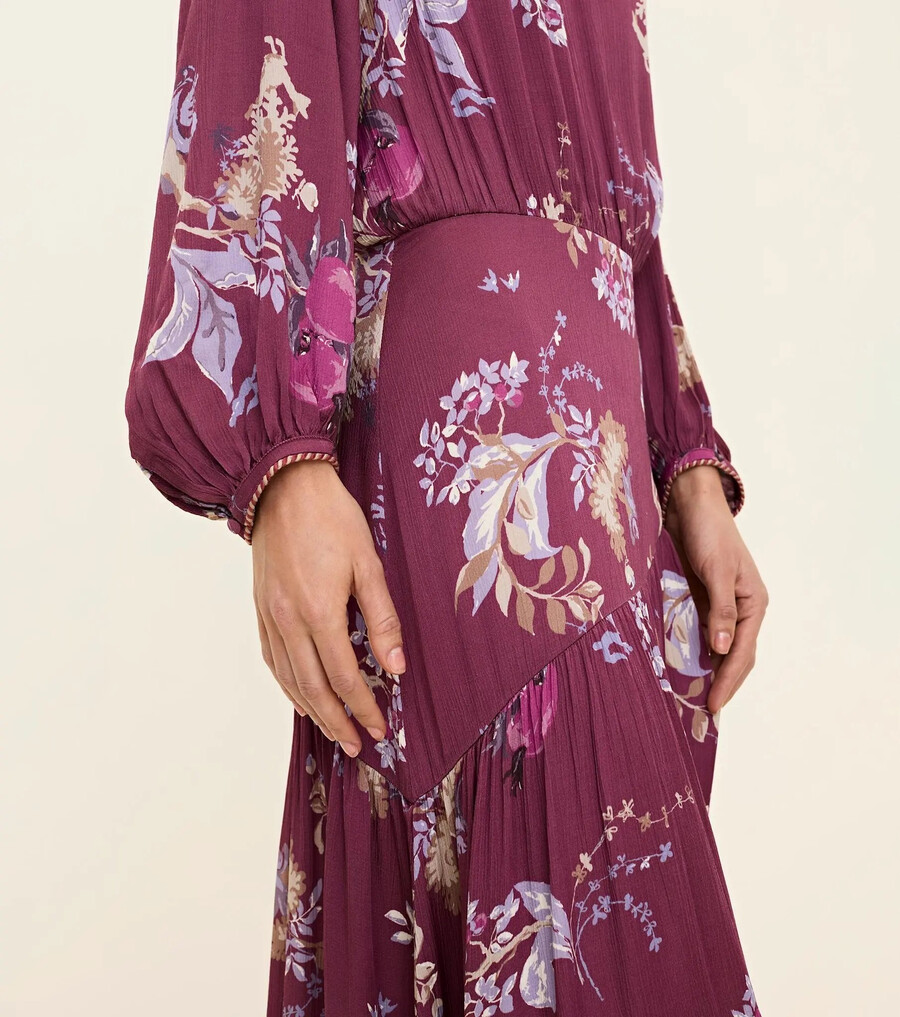 el vestido largo de fiesta