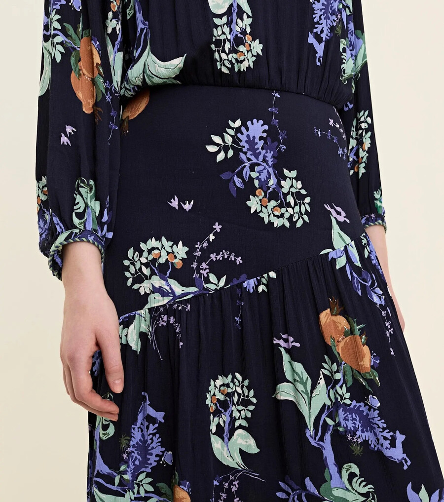 el vestido largo de fiesta