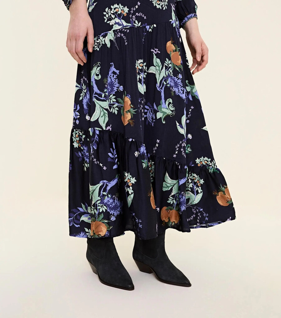 el vestido largo de fiesta